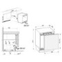Liebherr Pure 88 Litre Integrated Under Counter Freezer