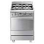 Smeg SUK61MX8 Concert 60cm Single Oven Dual Fuel Cooker - Stainless Steel