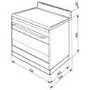 GRADE A2 - Smeg SUK81MFX8 80cm Dual Fuel Range Cooker Stainless Steel