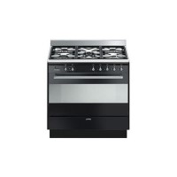 Smeg SUK91MBL8 Concert 90cm Multifunction Dual Fuel Range Cooker Black
