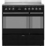 Smeg Concert 90cm Electric Range Cooker - Black