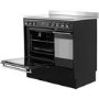 Smeg Concert 90cm Electric Range Cooker - Black