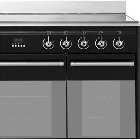 Smeg Concert 90cm Electric Range Cooker - Black