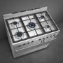 Smeg Concert 90cm Dual Fuel Double Oven Range Cooker - Stainless Steel