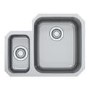 Taylor & Moore Superior 1.5 Bowl Left Hand Undermount Stainless Steel Sink