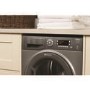 GRADE A1 - Hotpoint SUTCD97B6GM Ultima 9kg Freestanding Condenser Tumble Dryer-Graphite