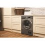 GRADE A1 - Hotpoint SUTCD97B6GM Ultima 9kg Freestanding Condenser Tumble Dryer-Graphite