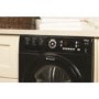 GRADE A3 - Hotpoint SUTCD97B6KM Ultima S-Line 9kg Freestanding Condenser Tumble Dryer-Black