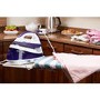 Tefal SV6020 Fasteo 2200W Steam Generator Iron - White And Purple