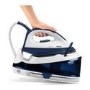 GRADE A1 - Tefal SV6040 Fasteo Steam Generator Iron - Blue And White