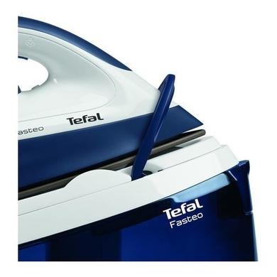 GRADE A1 - Tefal SV6040 Fasteo Steam Generator Iron - Blue And White