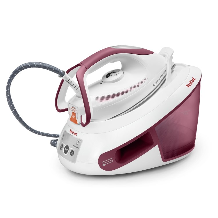 Tefal SV8012GO Express Anti Scale Steam Generator Iron - Red