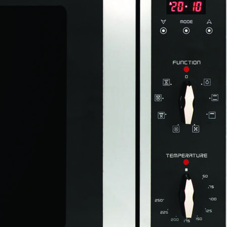 CDA SV980SS 90cm wide Multifunction Electric Built-in Single Oven - Stainless Steel