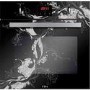 CDA SVA150BL Studio Collection Eight Function Electric Single Oven With Black Art Design