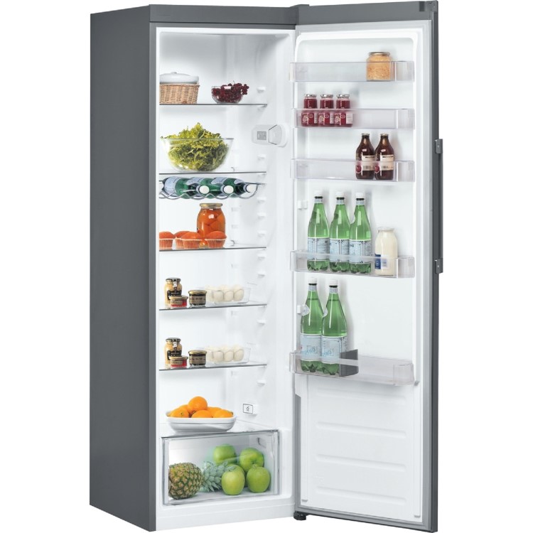 Whirlpool 368 Litre Freestanding Larder Fridge - Stainless Steel