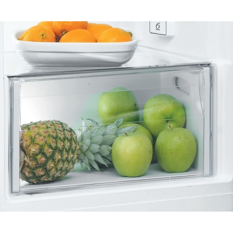 Whirlpool 368 Litre Freestanding Larder Fridge - Stainless Steel