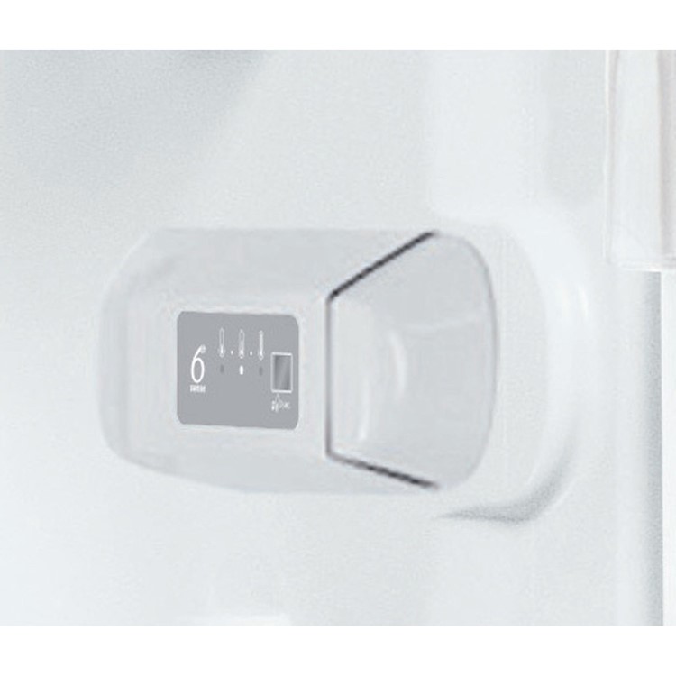 Refurbished Whirlpool SW81QXRUK2 Freestanding 368 Litre Larder Fridge Stainless Steel