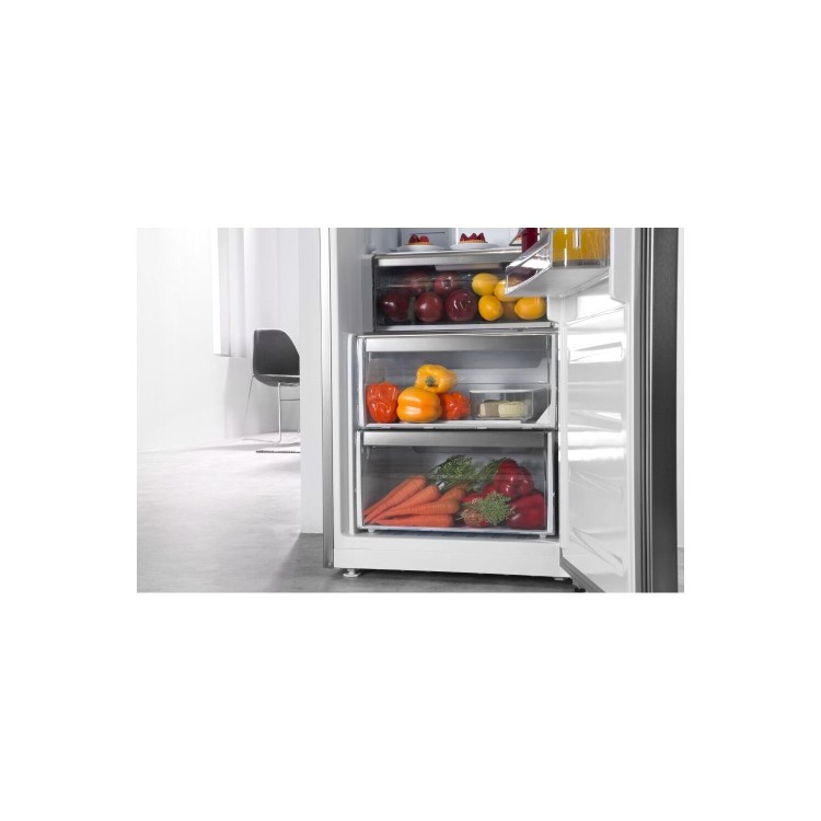 Whirlpool SW81QXRUK Fjord 60cm 1.87m Freestanding Fridge - Optic Inox