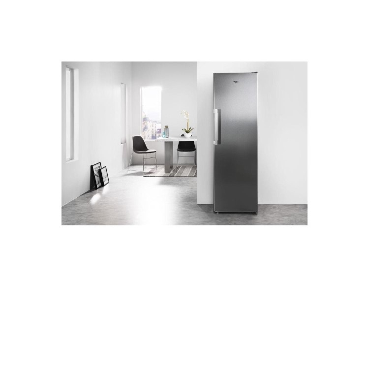 Whirlpool SW81QXRUK Fjord 60cm 1.87m Freestanding Fridge - Optic Inox