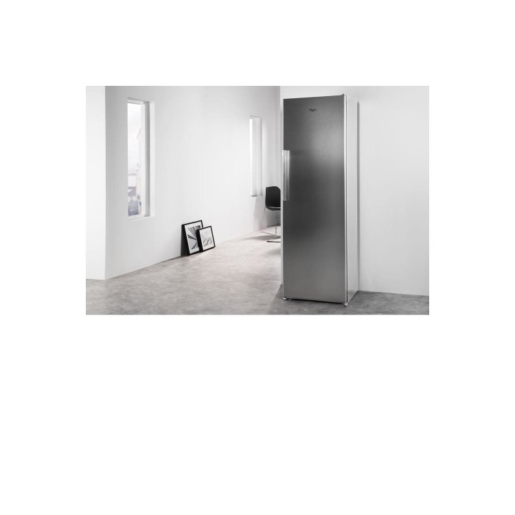 Whirlpool SW81QXRUK Fjord 60cm 1.87m Freestanding Fridge - Optic Inox