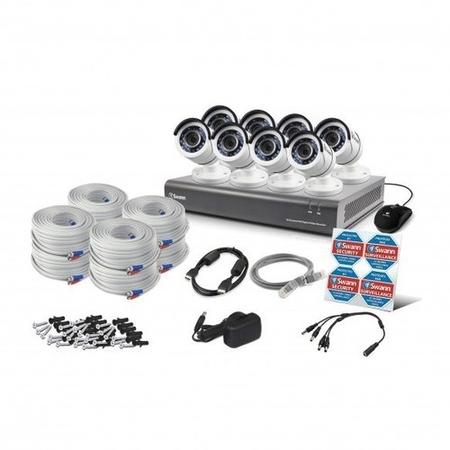 Swann CCTV System - 16 Channel 1080p DVR with 8 x 1080p Cameras & 2TB HDD