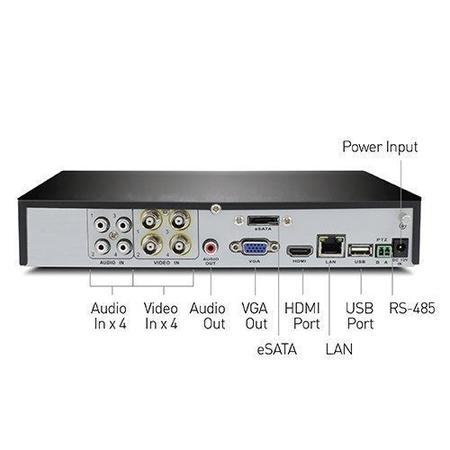 Swann DVR4-4100 4 Channel 960H Digital Video Recorder with 2 x PRO-842 900TVL Cameras & 500GB Hard Drive