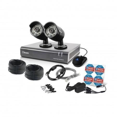 Swann DVR4-4400 4 Channel HD 720p Digital Video Recorder with 2 x PRO-A850 720p Cameras & 500GB Hard Drive