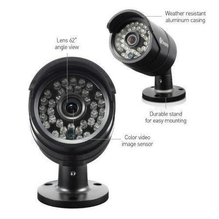 Box Open Swann DVR4-4400 4 Channel HD 720p Digital Video Recorder with 4 x PRO-A850 720p Cameras & 1TB Hard Drive