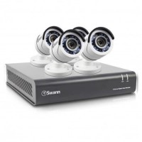 Swann CCTV System - 4 Channel 1080p DVR with 4 x 1080p Cameras & 1TB HDD