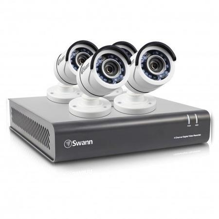 Swann CCTV System - 4 Channel 1080p DVR with 4 x 1080p Cameras & 1TB HDD