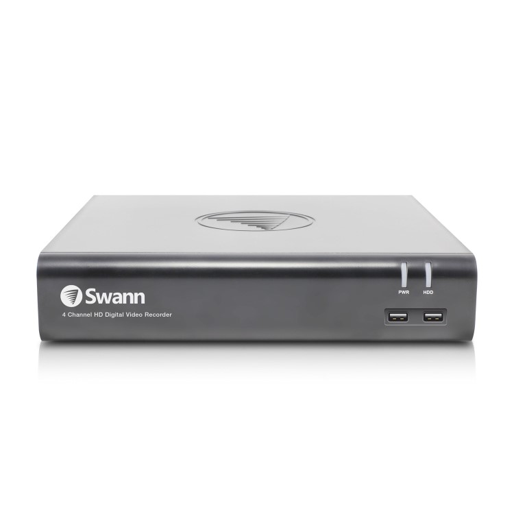 Swann CCTV System - 4 Channel Full 1080p HD DVR with 2 x 1080p HD Motion Sensing Cameras & 1TB HDD 