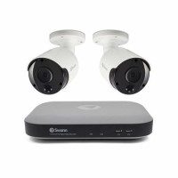 Swann CCTV System - 4 Channel 5MP DVR with 2 x 5MP Super HD Thermal Sensing Cameras & 1TB HDD