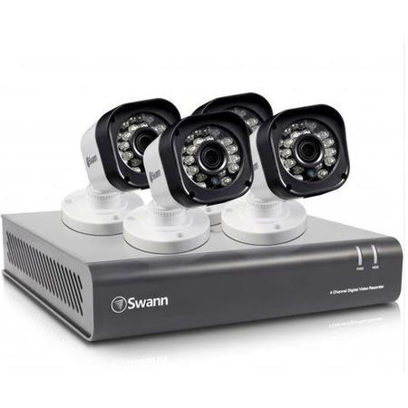 Swann DVR4-1580 - 4 Channel 720p Digital Video Recorder & 4 x PRO-T835 Cameras