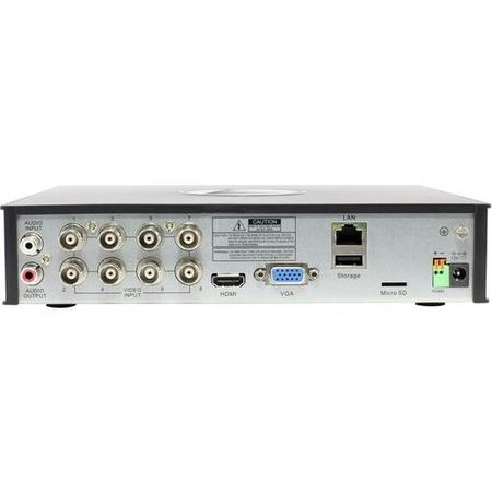 Swann CCTV System - 8 Channel 1080p HD DVR with 4 x 1080p Thermal Sensing Cameras & 32GB SD