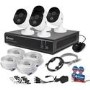 Swann CCTV System - 8 Channel 1080p HD DVR with 4 x 1080p Thermal Sensing Cameras & 32GB SD