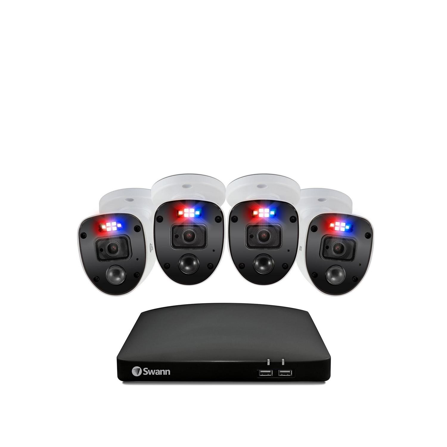 Swann 4 Camera 1080p HD DVR CCTV System with 1TB HDD