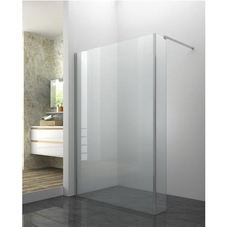 Walk In Shower Enclosure with Return Panel - 1400mm - 8mm Glass - Taylor & Moore