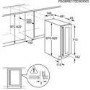 GRADE A2 - AEG SWE61501DG Built-in Under Counter 7 Bottle Wine Cellar For Optimal Wine Storage - Black Framed Glass Door