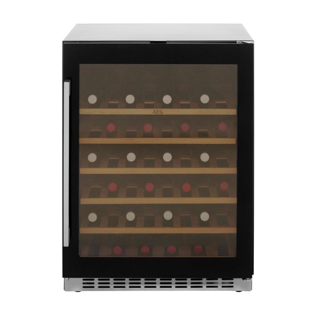 AEG SWE66001DG Builtin Under Counter 46 Bottle Wine Cellar For Optimal