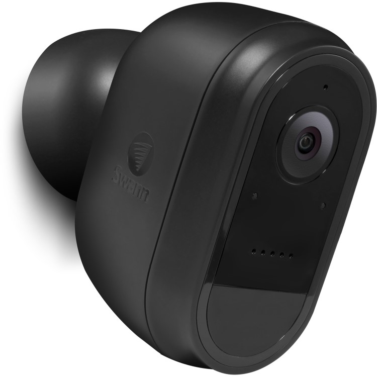 Swann 1080p HD Wireless Security Camera - Black - Works with Google Assistant or Alexa