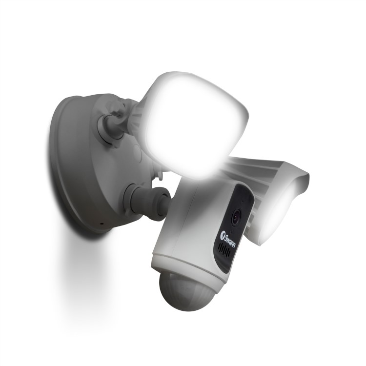 Swann 1080p Gen 2 Floodlight Camera with 30 Metre Coloured Night Vision