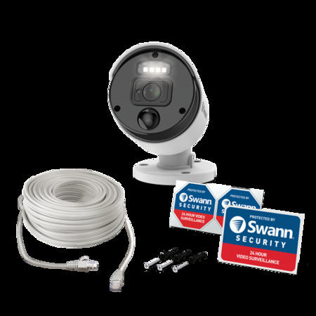 Swann Master Series 4K Ultra HD Heat & Motion Sensing IP Bullet Camera - 1 Pack