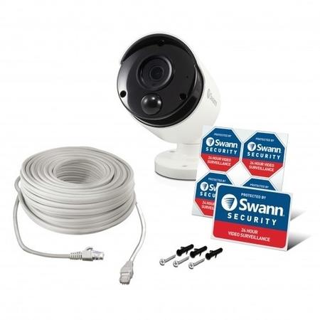 Swann 4K Ultra HD PIR Thermal Sensing IP Bullet Camera - 1 Pack