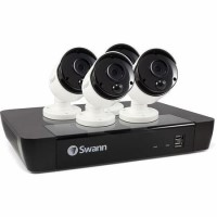 Swann CCTV System - 8 Channel 5MP NVR with 4 x 5MP Super HD Thermal Sensing Cameras & 2TB HDD