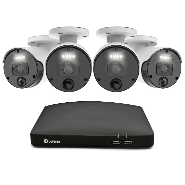 Swann 4 Camera 4K Ultra HD NVR CCTV System with 2TB HDD