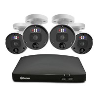 Swann 4 Camera 12MP Mega HD NVR CCTV System with 2TB HDD