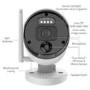 Swann Secure Alert 1080p HD Heat & Motion Sensing IP Bullet Camera - 1 Pack