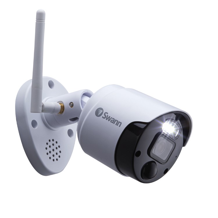 Swann Secure Alert 1080p HD Heat & Motion Sensing IP Bullet Camera - 1 Pack