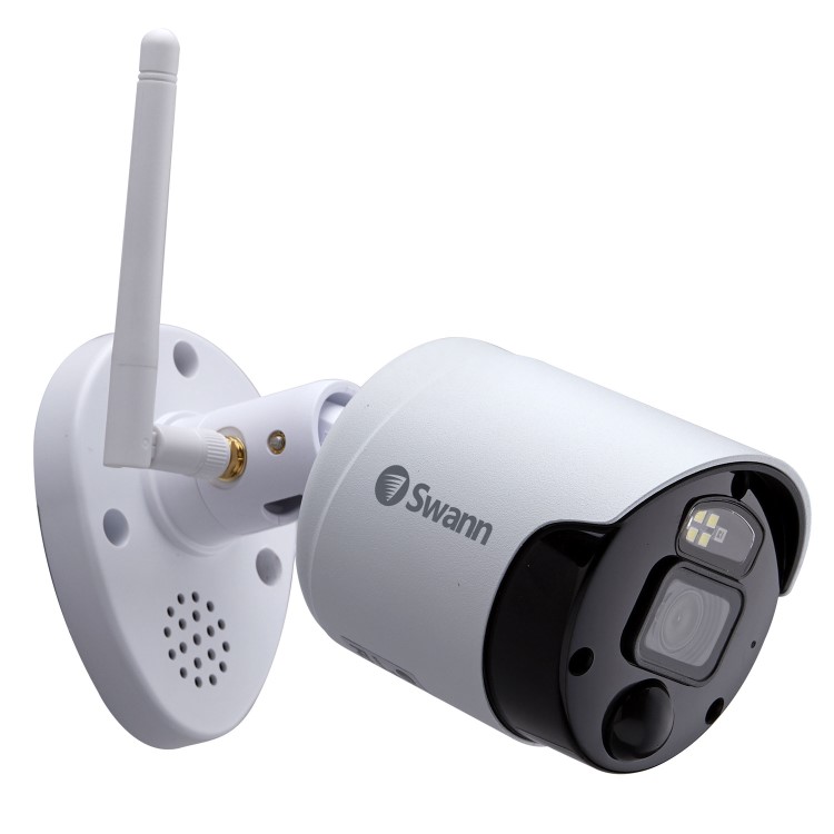 Swann Secure Alert 1080p HD Heat & Motion Sensing IP Bullet Camera - 1 Pack