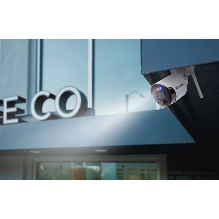 Refurbished Swann Enforcer 4K Ultra HD Heat & Motion Sensing IP Bullet Camera - 1 Pack